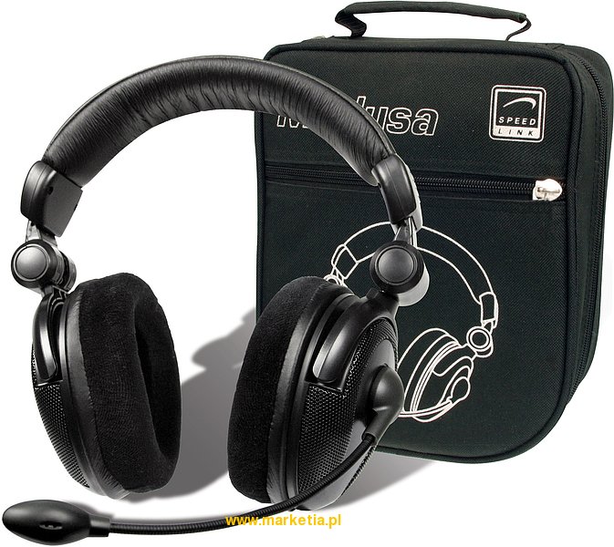 SL-8793-SBK Słuchawki z mikrofonem SPEED-LINK Medusa NX 5.1 Surround Headset