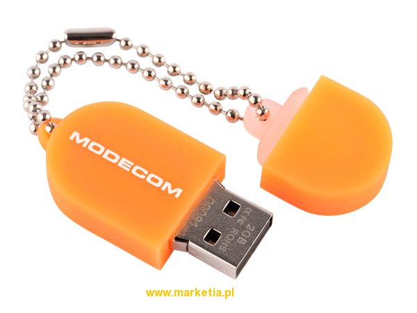 PAMIĘĆ PRZENOŚNA USB MEMODRIVE FLAVY 2GB ORANGE