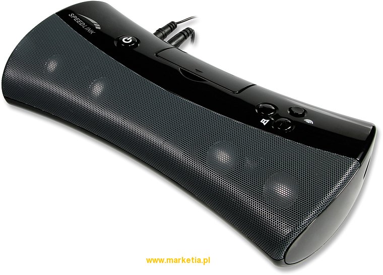 SL-7171-GBK Głośniki SPEED-LINK Speaker Base Universal for PSP, czarne
