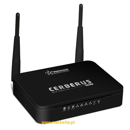 Router ADSL2+ Wi-Fi 11n 300MB 2T2R 1xWAN 4xLAN PENTAGRAM Cerberus [P 6351]