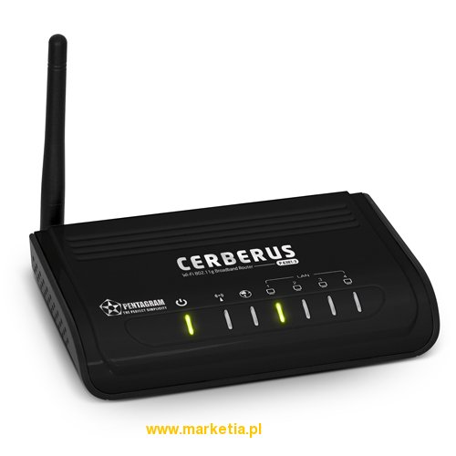 Router DSL Wi-Fi 11G (54M) PENTAGRAM Cerberus P 6381-3 + PANDA 6M