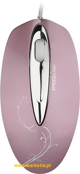 SL-6340-SPI Mysz SPEED-LINK Fiore Optical Mouse, różowa