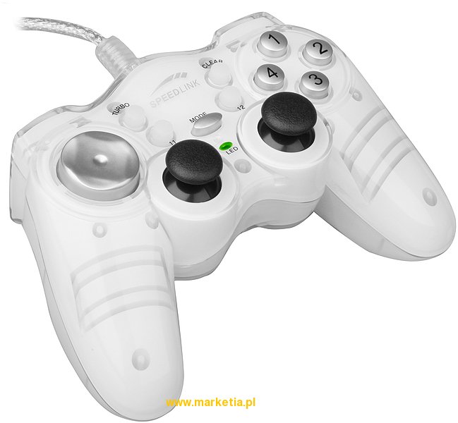 SL-6543 Pad SPEED-LINK ThunderStrike Gamepad, biały